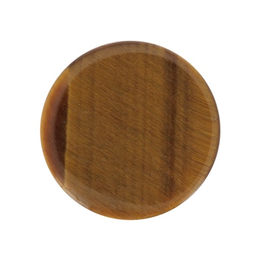 10mm Round flat cabochon - pallet - gemstone - Tiger eye x1