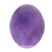 10x8mm Oval Cabochon en pierre gemme - Amethyst x1|raw }}