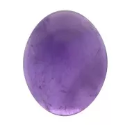 10x8mm Oval Cabochon en pierre gemme - Amethyst x1
