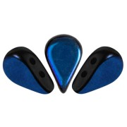 5x8mm Amos® Glass beads by Puca® - Full Azzuro x10g