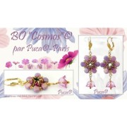 5x8mm Amos® Glass beads by Puca® - Full Azzuro x10g