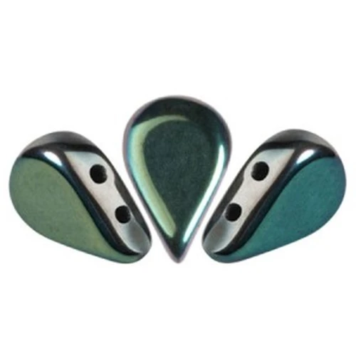 5x8mm Amos® Glass beads by Puca® - Full Celsian x10g