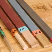 280x230mm Emery waterproof paper SIA Abrasives - P180 - Red x1