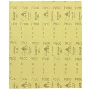 280x230mm Emery waterproof paper SIA Abrasives - P800 - Red x1