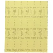 280x230mm Emery waterproof paper SIA Abrasives - P1200 - Red x1