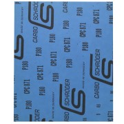 280x230mm SCHRODER Emery paper - soft waterproof - P180 - Blue x1