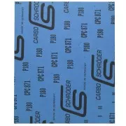 280x230mm SCHRODER Emery paper - soft waterproof - P180 - Blue x1