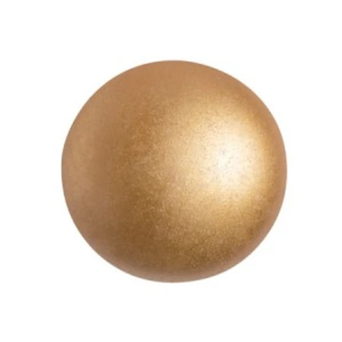 18mm Glass round cabochon by Puca® - Pastel Amber x1