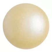 25mm Glass round cabochon by Puca® - Pastel Cream x1