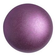 25mm Glass round cabochon by Puca® - Pastel Bordeaux x1