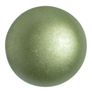 25mm Glass round cabochon by Puca® - Pastel Olivine x1