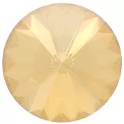 PureCrystal 1122 Rivoli Round Stone 14mm Crystal Golden Shadow