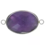 18x13mm 304 stainless steel Setting spacer for flat back cabochon x1