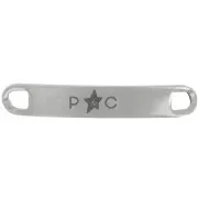 30x5mm Stainless steel 304 Customised spacers with single logo x100