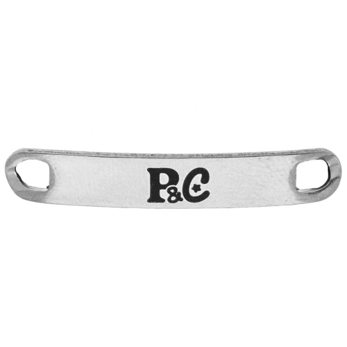 30x5mm Stainless steel 304 Customised spacers with single logo x100