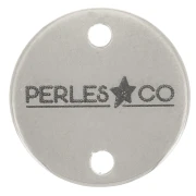 12mm 304 stainless steel Customised spacers with complex logo x100