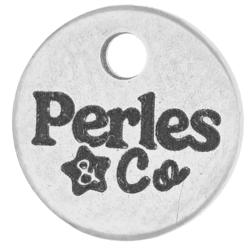 12mm 304 Stainless Steel Customised charms with complex logo x100