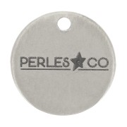 10mm 304 Stainless Steel Customised charms with complex logo x100|raw }}