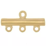 9x19mm 3-row spacer - 3 micron gold plated x1