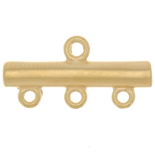 9x19mm 3-row spacer - 3 micron gold plated x1