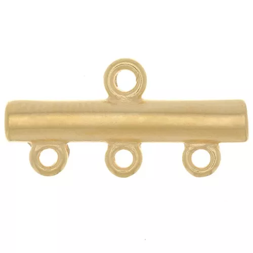 9x19mm 3-row spacer - 3 micron gold plated x1