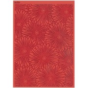 97x68mm Moiko texture sheet for polymer clay - Aster Flowers 18.26 x1