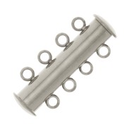 24.5mm Stainless steel 304 Magnetic and sliding clasp 4 rows x1|raw }}