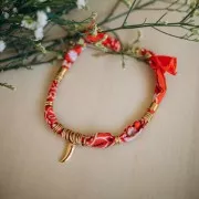 10x2mm 304 stainless steel round striated open jump rings - Gold Tone x10