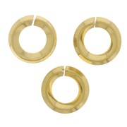 8x1.8mm Stainless steel 304 Round open jump rings - Gold Tone x10|raw }}