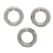 8x1.8mm 304 Stainless steel Round open jump rings x10