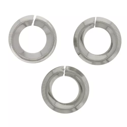 8x1.8mm 304 Stainless steel Round open jump rings x10