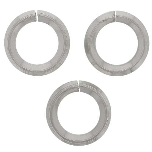 10x1.8mm 304 Stainless steel Round open jump rings x10