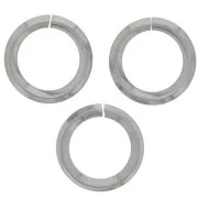 12x1.8mm 304 Stainless steel Round open jump rings x10