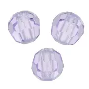 3mm Preciosa Crystal Faceted Beads - Violet x20
