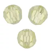 3mm Preciosa Crystal Round Faceted beads - Jonquil x20