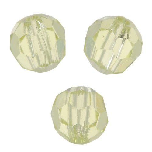 3mm Preciosa Crystal Round Faceted beads - Jonquil x20