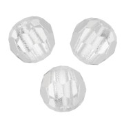 3mm Preciosa Crystal Round Faceted beads - Crystal x20