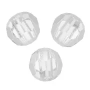 3mm Preciosa Crystal Round Faceted beads - Crystal x20