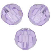 5mm Preciosa Crystal Faceted Beads - Violet x15|raw }}