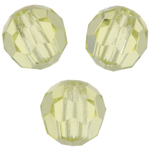4mm Preciosa Crystal Faceted Beads - Jonquil x20