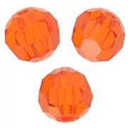 4mm Preciosa Crystal Faceted Beads - Hyacinth x20