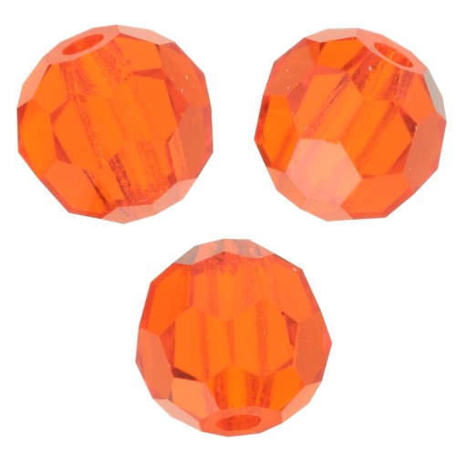 4mm Preciosa Crystal Faceted Beads - Hyacinth x20