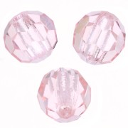 4mm Preciosa Crystal Faceted Beads - Light Rose x20|raw }}