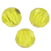 4mm Preciosa Crystal Faceted Beads - Citrine x20