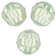 6mm Preciosa Crystal Rounds - Chrysolite x6|raw }}