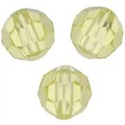 6mm Preciosa Crystal Rounds - Jonquil x6