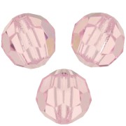 6mm Preciosa Crystal Rounds - Pink Sapphire x6|raw }}