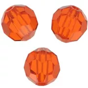 6mm Preciosa Crystal Rounds - Hyacinth x6