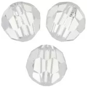 6mm Preciosa Crystal Rounds - Crystal x6