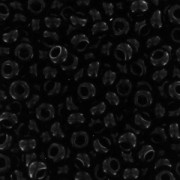 Preciosa Seed beads 9/0 2.5 mm - Jet 20xg|raw }}
